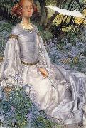 Eleanor Fortescue-Brickdale,RWS In the Springtime oil painting picture wholesale